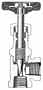 907 BS Class 200 Needle Valve